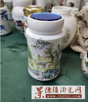陶瓷茶叶罐密封罐家用存茶罐储存罐瓷罐定制