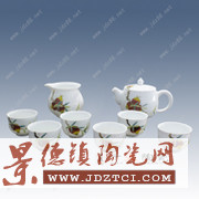 功夫茶具家用耐高温陶瓷茶具生产厂家