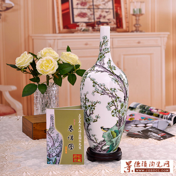 景德镇陶瓷花瓶摆件工艺品