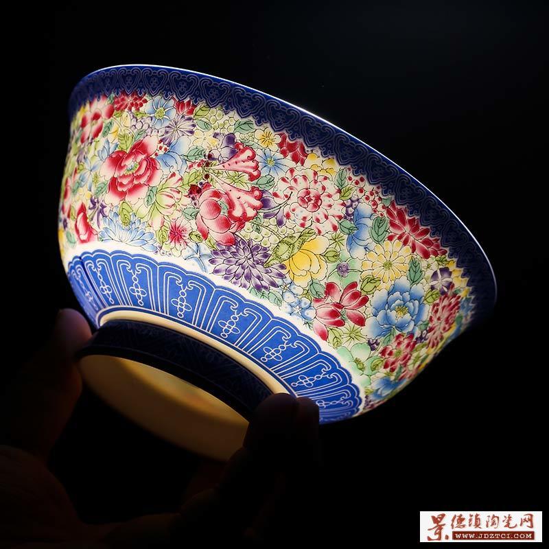 景德镇寿星碗定制，陶瓷寿碗生产厂家