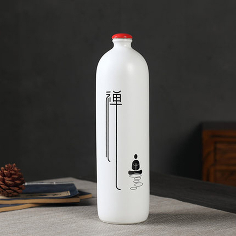 中式陶瓷酒瓶空瓶 家用密封白酒壶 小酒坛子泡酒罐