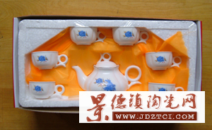 陶瓷广告茶具