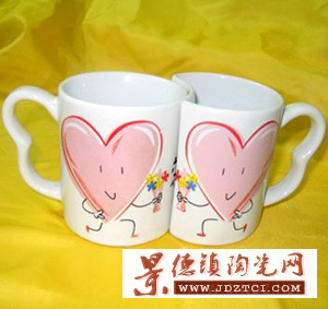 陶瓷杯变色杯广告杯烟灰缸冷变色杯密封罐茶叶罐咖啡杯碟陶瓷人物骨瓷