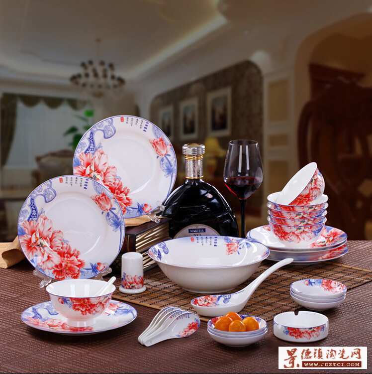 春节精品陶瓷餐具 礼品陶瓷餐具