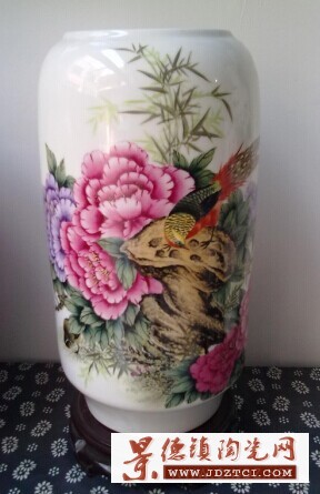 景德镇陶瓷花瓶书画筒