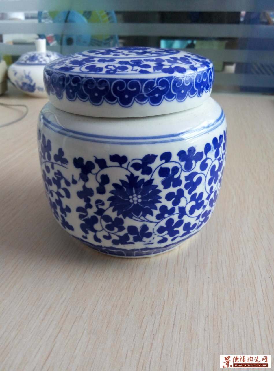 陶瓷罐子 景德镇陶瓷 厂家定制 密封陶瓷罐