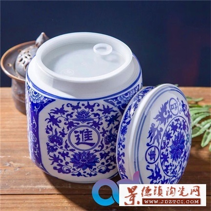 景德镇陶瓷茶叶罐定制 茶叶罐批发 茶叶罐厂家