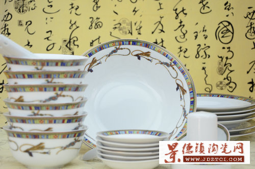 定制韩式景德镇陶瓷碗_定制薄胎陶瓷碗_定制双层陶瓷碗